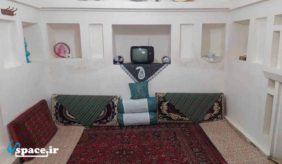 نمای اتاق های اقامتگاه بوم گردی خانه ملک - روستای گسک - شهرستان درمیان